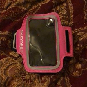 IPhone 4/5 or iPod Touch Armband Case  Pink
